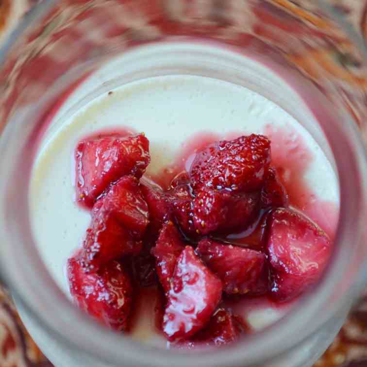 Black Pepper Panna Cotta