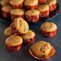 Pumpkin Chocolate Chip Bites