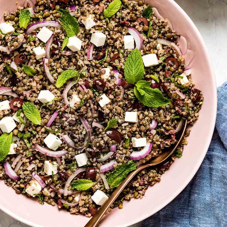 Quinoa Lentil Salad