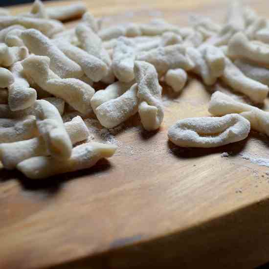 Cavatelli Pasta Dough Recipe