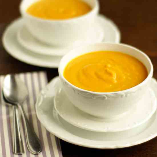 Butternut Squash & Carrot Soup