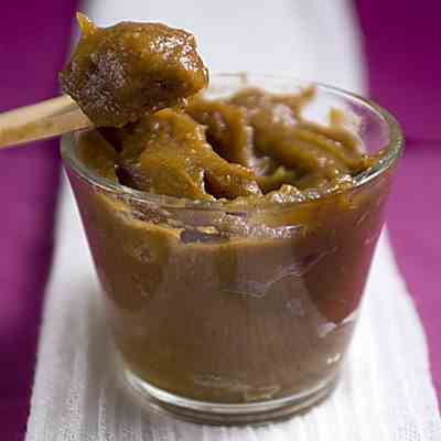 Homemade Molasses Apple Butter