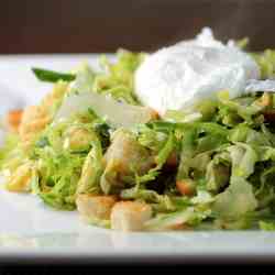 Shredded Brussels Sprout Salad