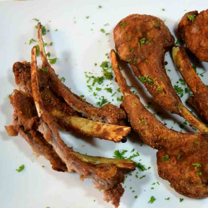 Southern Fried Petite Lamb Chops