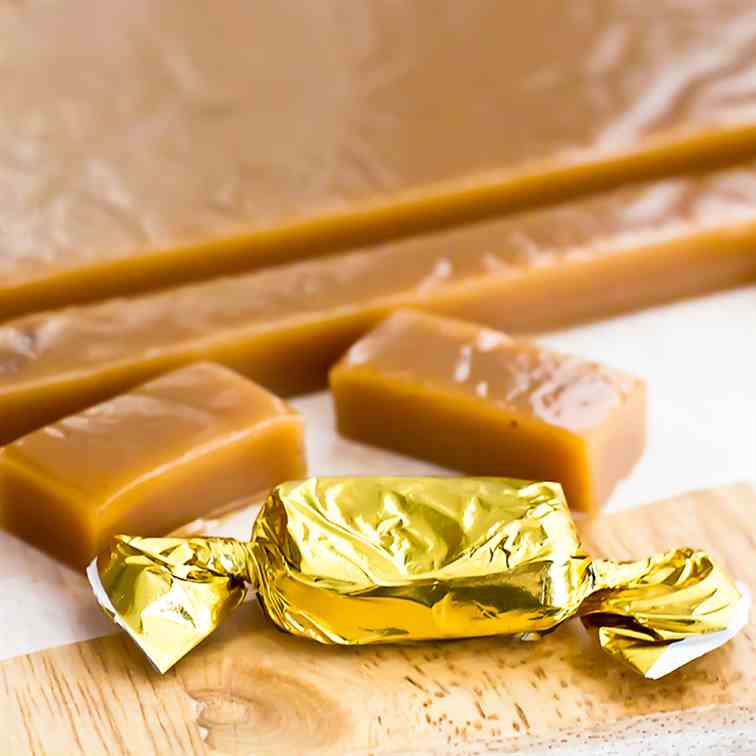 Gingerbread Spice Caramels