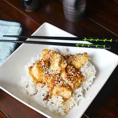 Homemade Sesame Chicken