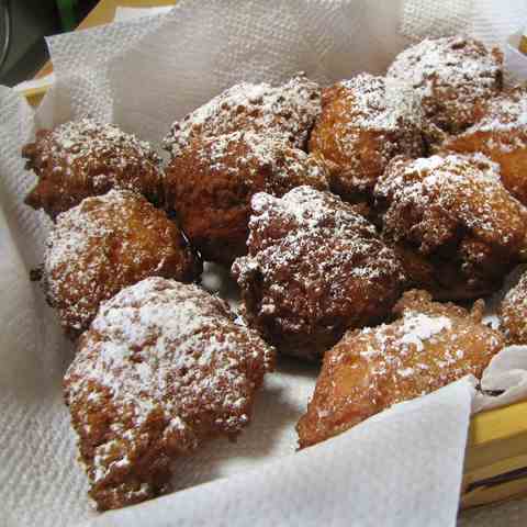 Hanukkah small Sufganiot (doughnuts)