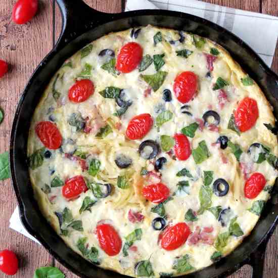 Spaghetti Frittata