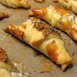 Goat Cheese Mini-Croissants