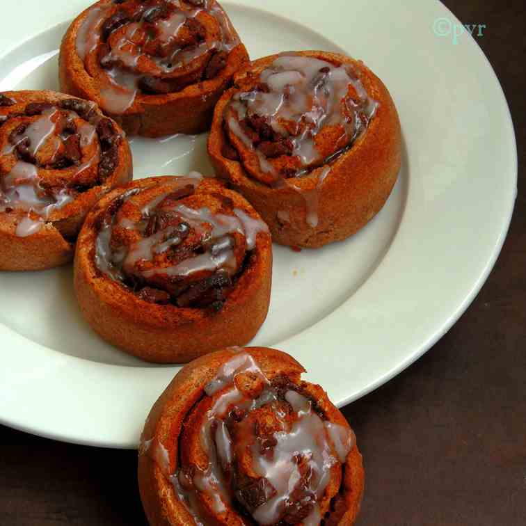 Millet Cinnamon Rolls