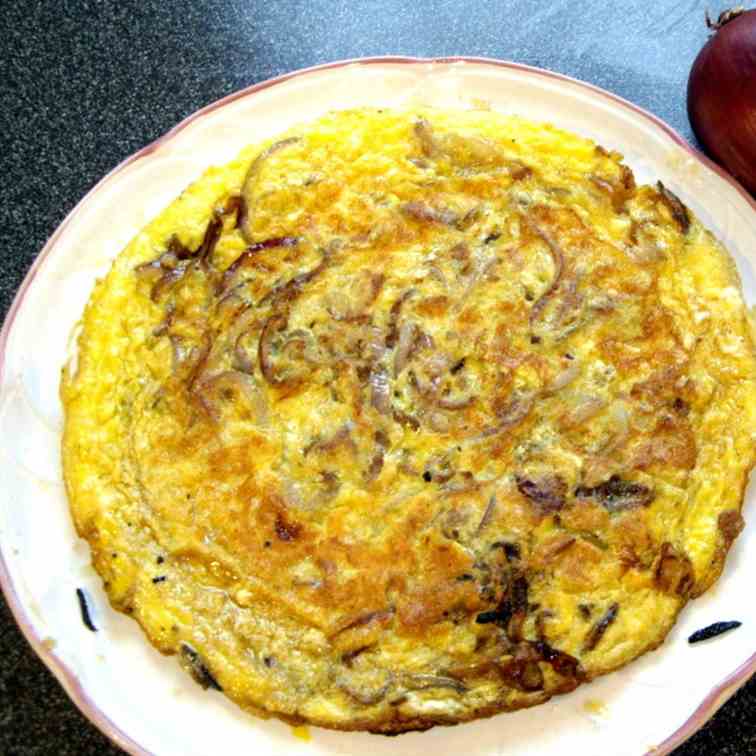 Red Onion Frittata