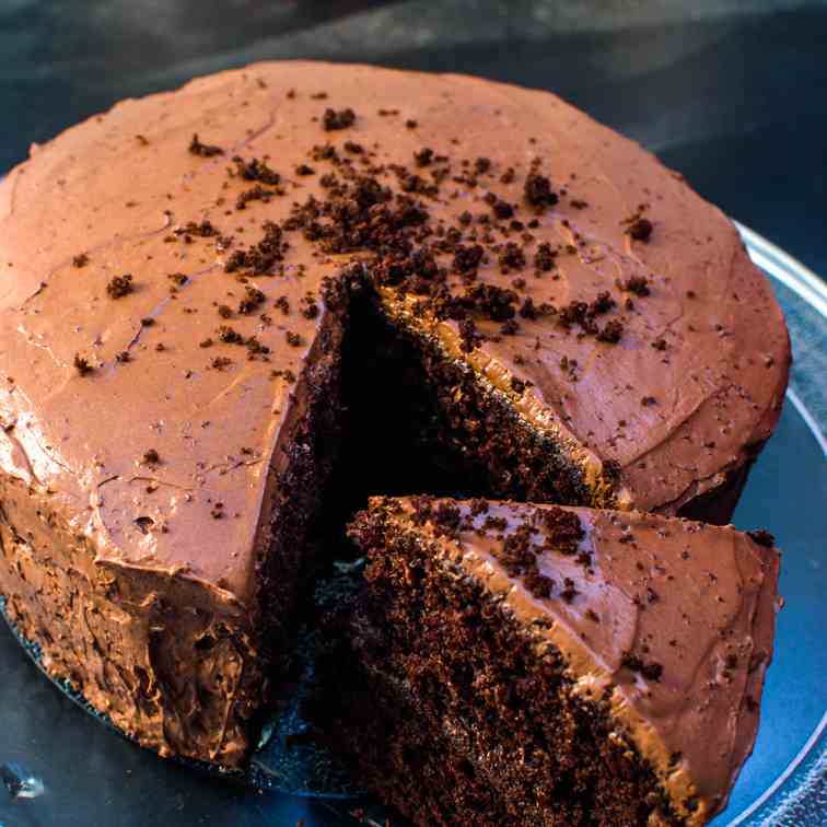 Soft And Moist Chocolate Cake Recipe