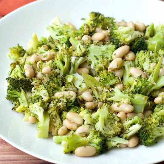 Broccoli White Bean Salad