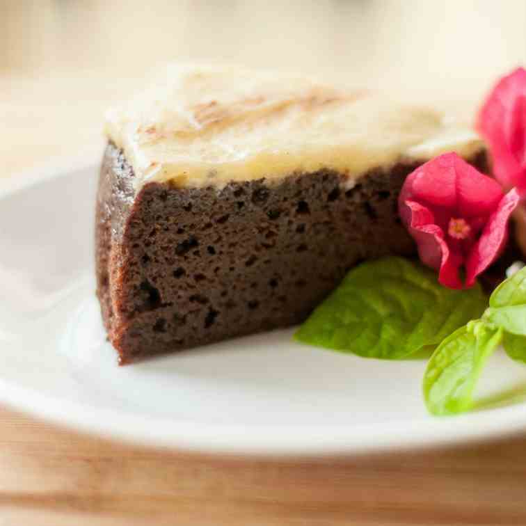 Frosted Chocolate Orange Cake