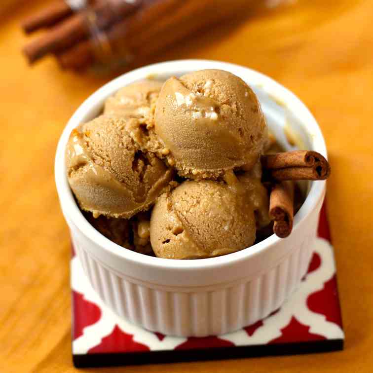 Spiced Pumpkin & Maple Ice Cream