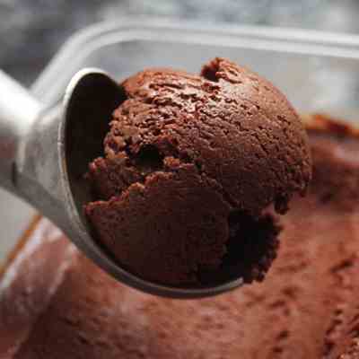 Rich Chocolate Sorbet