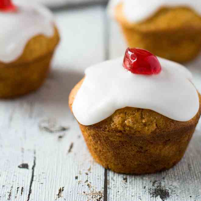 Bakewell Tart Muffins