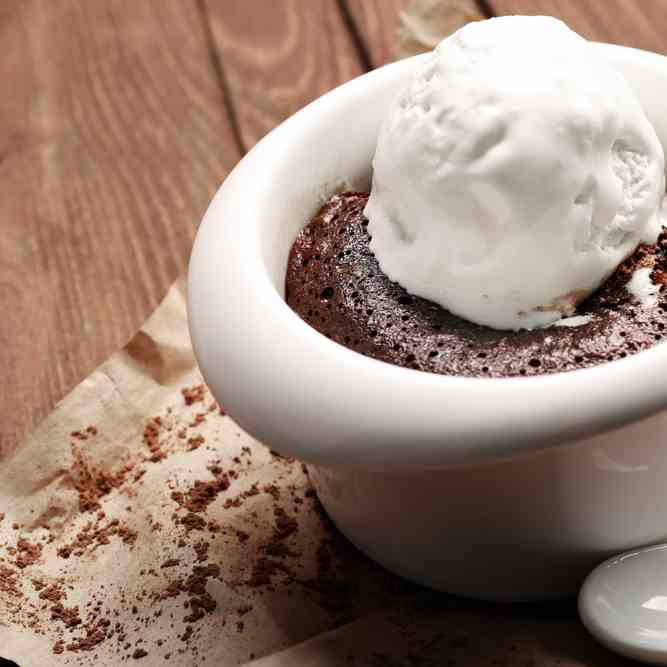 Heavenly Orange Chocolate Fondant