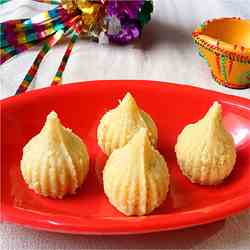 Saffron Coconut Modak