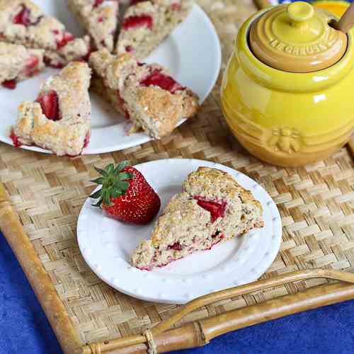 Strawberries & Cream Scones