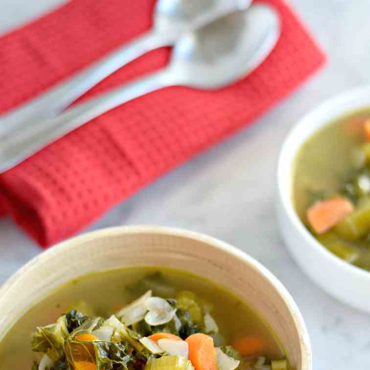 Winter Kale Vegetable Soup