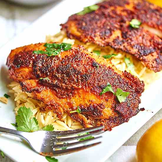 Blackened Tilapia
