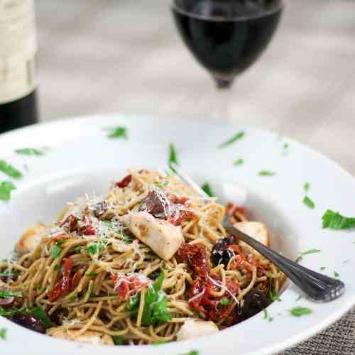 Chicken and Sundried Tomato Pasta