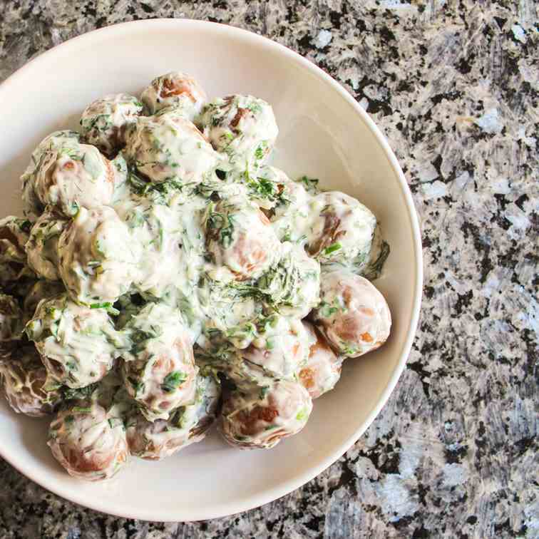 Creamy Buttermilk Potato Salad