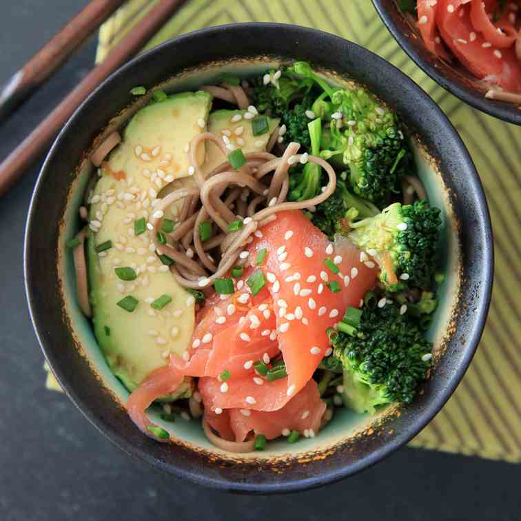 Sesame Soba Bowl