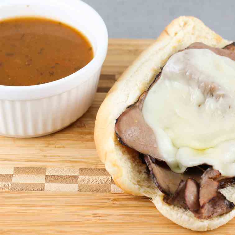 Easy French Dip Sandwich