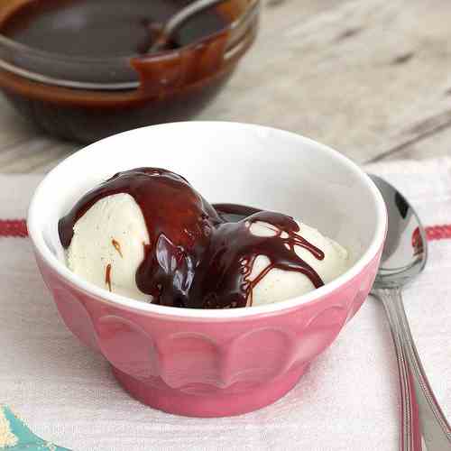 Malted Milk Chocolate Sauce