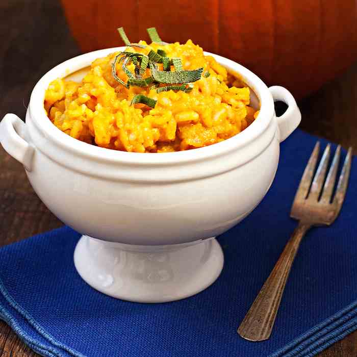 Pumpkin Baked Risotto