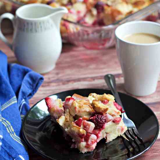 Overnight Berry French Toast