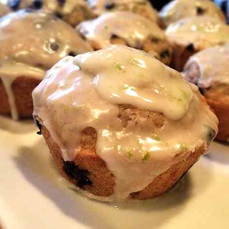 Vegan Blueberry Lime Cupcakes