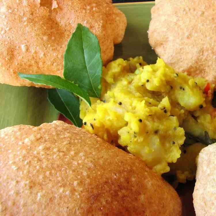 Poori Bhaji Recipe