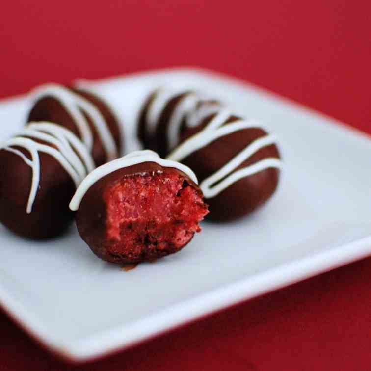 Chocolate Covered Strawberry Truffles