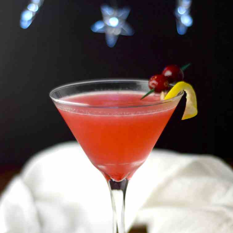 Cranberry Limoncello Martini