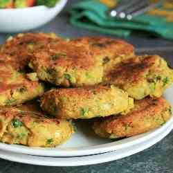 North African Chicken Potato Patties