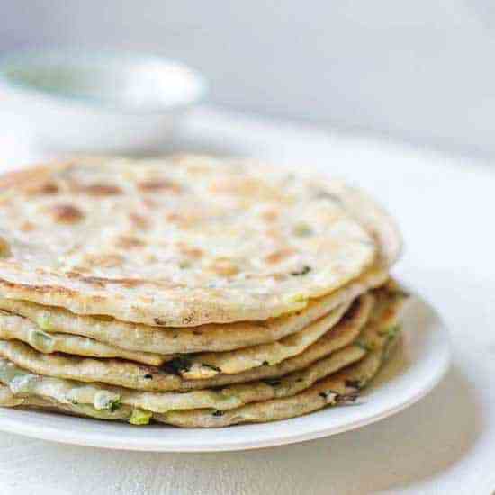 Chinese scallion pancakes