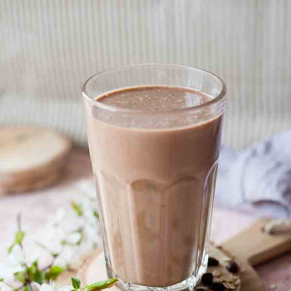 Coffee banana smoothie 