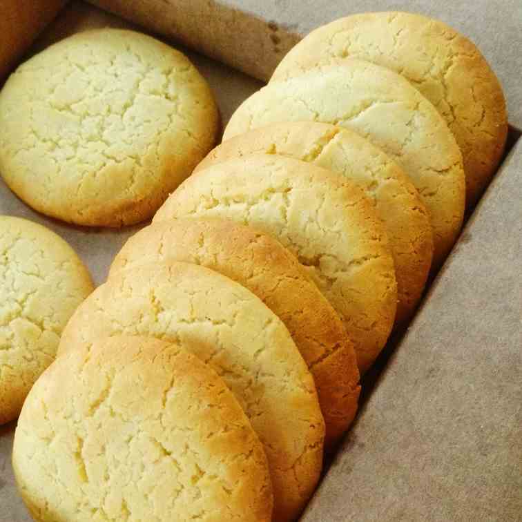 Condensed milk cookies