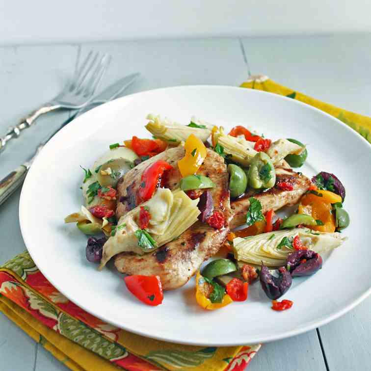 Grilled Mediterranean Chicken