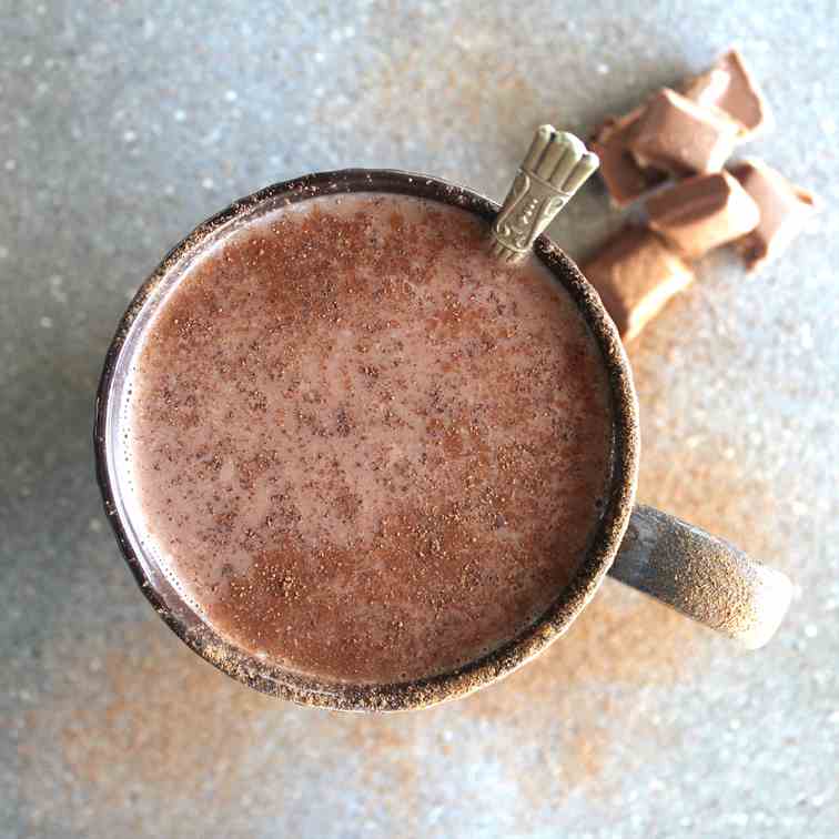 THE BEST Dairy Free Hot Chocolate