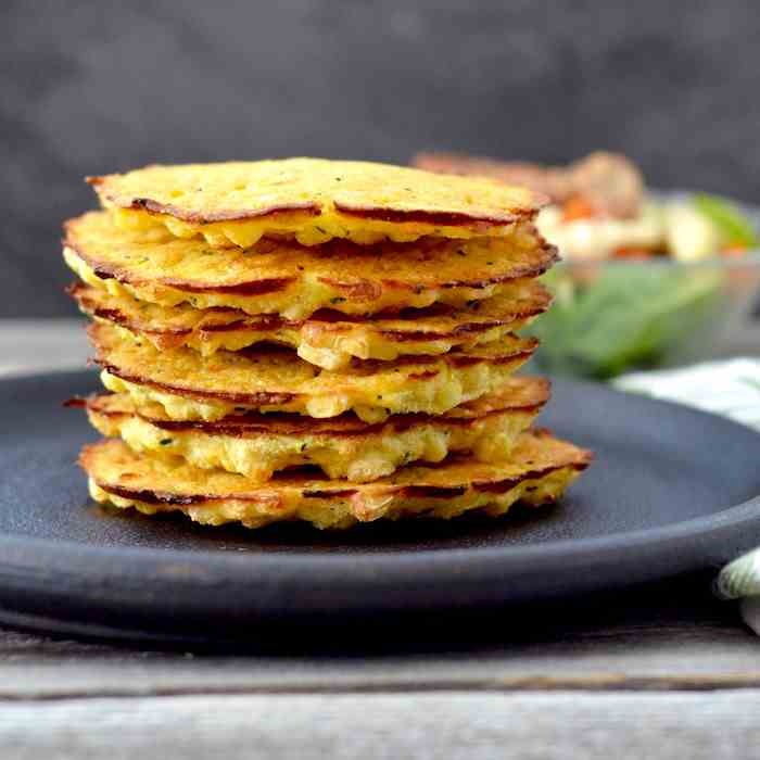 Baked Zucchini Corn Fritters