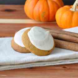 Pumpkin Spiced Cookies with Browned Butter