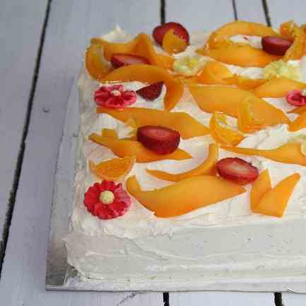 White Chocolate Buttermilk Cake