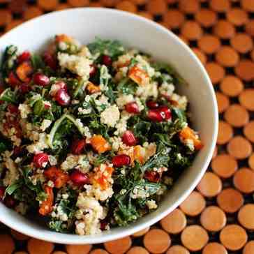 Winter Quinoa and Kale Salad