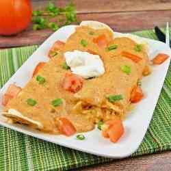 Chicken and Cheese Enchiladas