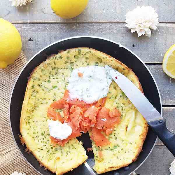 Savory Dutch Baby Cake