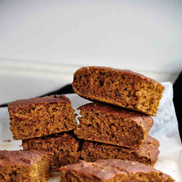 Vegan Spiced Pumpkin Bars